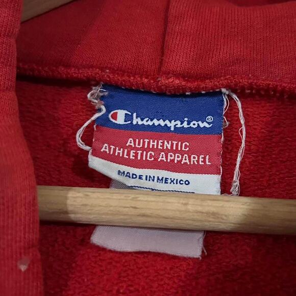 Vintage Thrashed Champion Miami University Hoodie - Picture 2 of 8